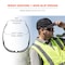 Ergodyne SAGA, Safety Glasses, Anti-Fog, Indoor/Outdoor Lens, Matte Black Frame, Frameless SAGA-AFAS - alternate 2